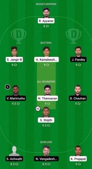 TUS vs BUL Fantasy Suggestion Team 1